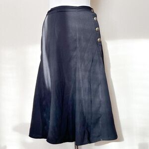 alice temperley‎ black vintage skirt womens 30"